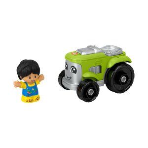 Fisher Price Little People Farm Figure Set Farmer and Tractor